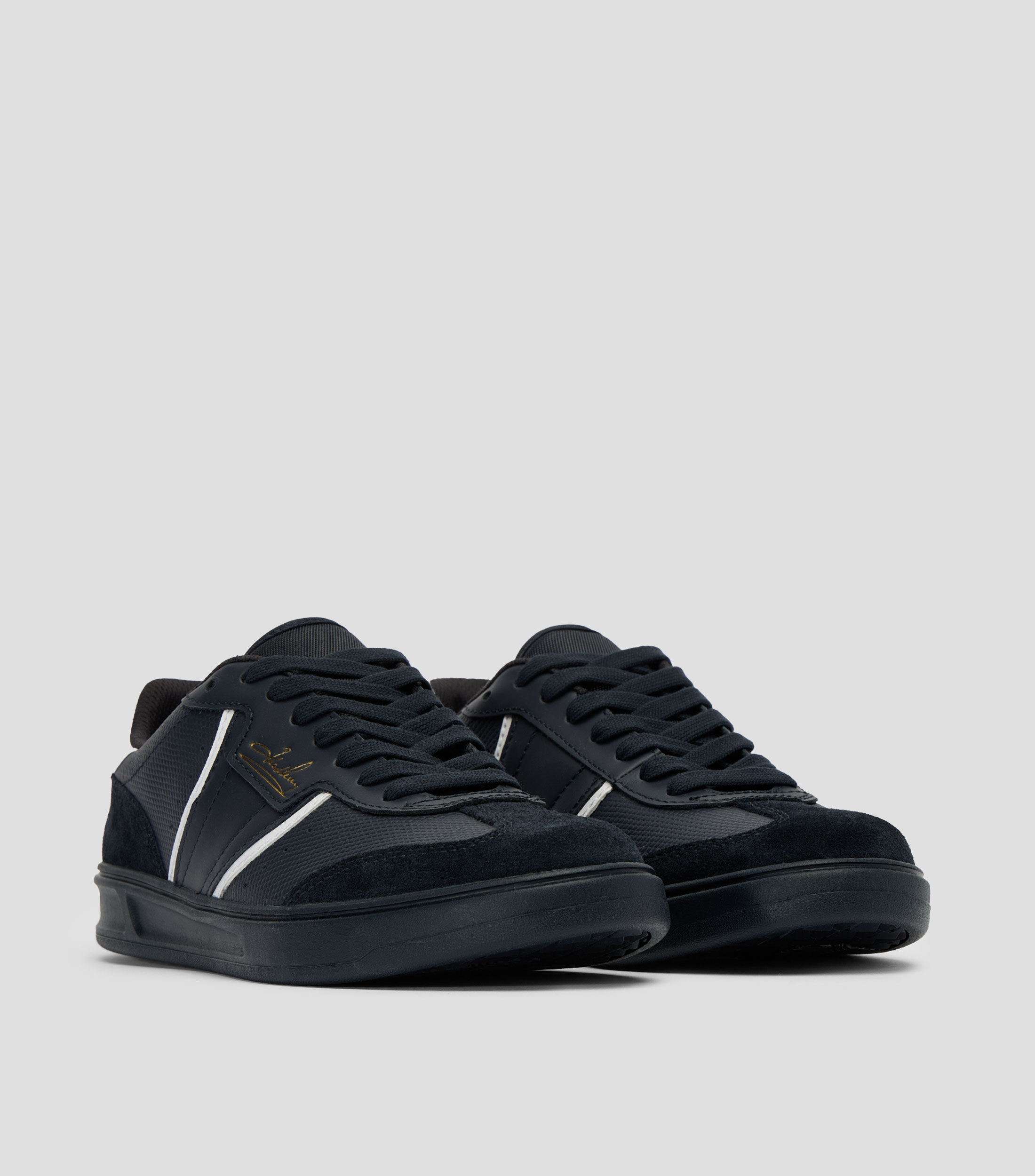 Tenis casuales en piel vacuna Hombre